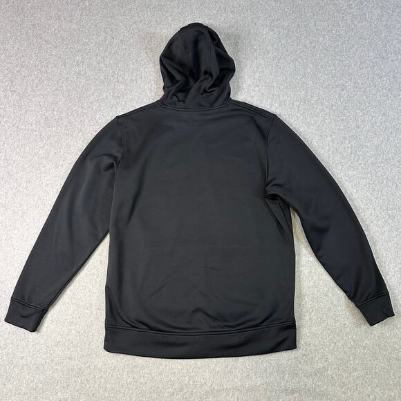 Under Armour Hoodie Gray Mens L Logo Loose Fit Pullover Activewear Sweatshirt - Picture 5 of 9